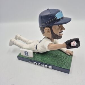 Riley Greene Baseball Bobblehead Figure - White and Navy